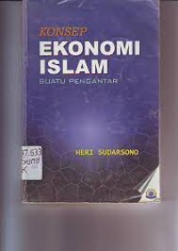 Image of KONSEP EKONOMI ISLAM:SUATU PENGANTAR