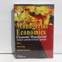 Image of MANAGERIAL ECONOMI