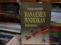 Image of MANAJEMEN PENDIDIKAN INDONESIA