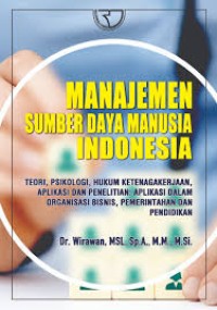 Image of MANAJEMEN SUMBER DAYA MANUSIA INDONESIA