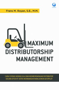 Image of MAXIMUM DISTRIBUTORSHIP MANAGEMENT