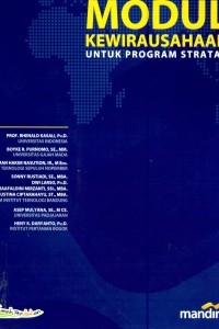 Image of Modul Kewirausahaan untuk Program Strata 1