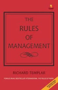 Image of THE RULES OF MANAGEMENT