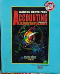 Image of warren reeve fess  accounting pengantar akuntansi